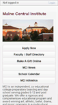 Mobile Screenshot of mci-school.org